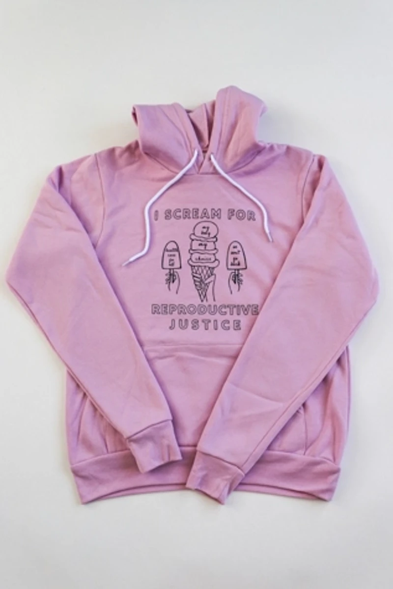 Overseasoned Ice Cream for Reproductive Justice Hoodie