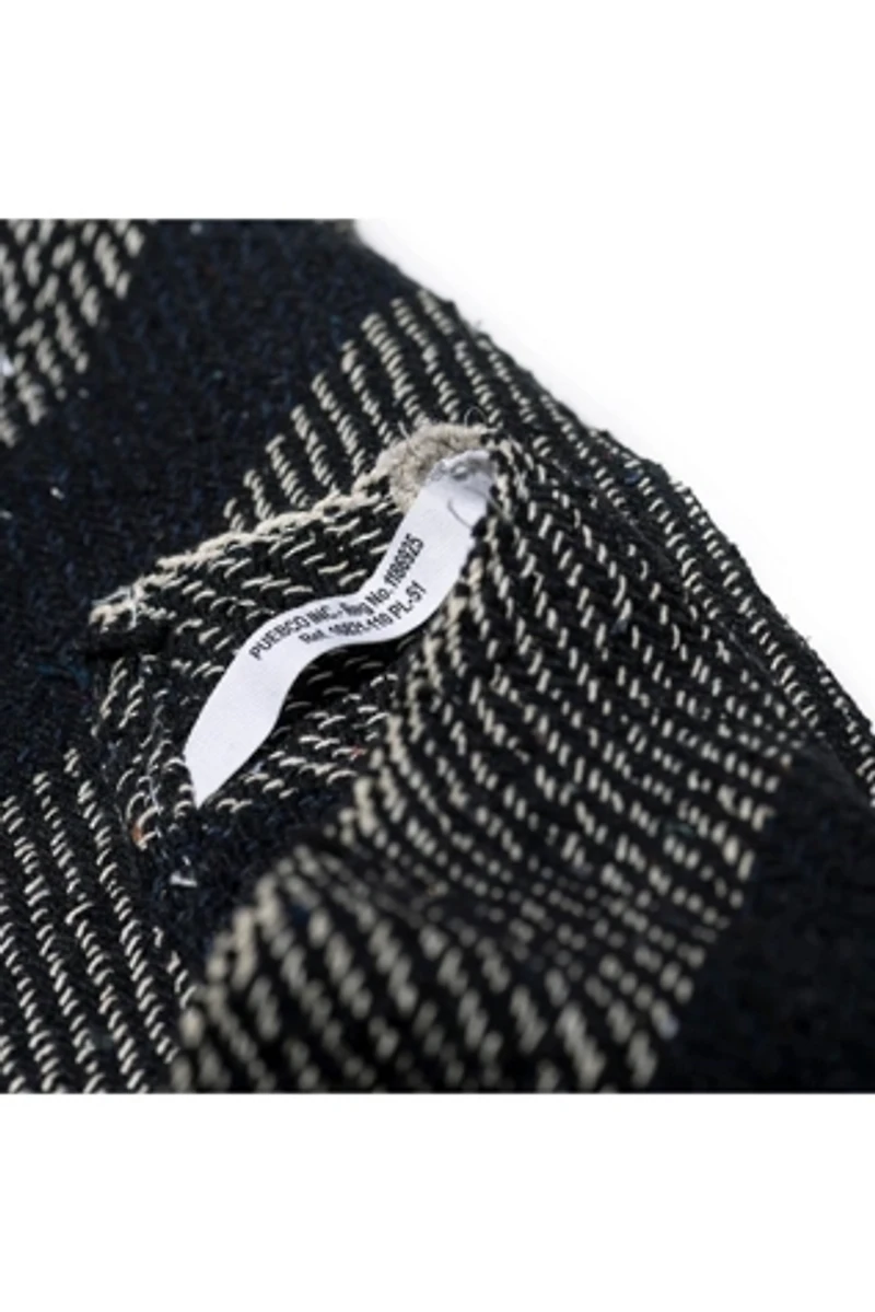 Puebco Black Check Cloth