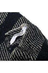 Puebco Black Check Cloth