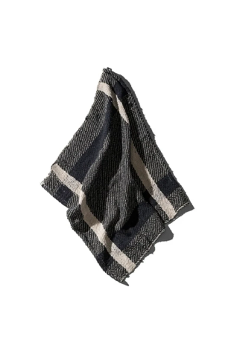 Puebco Black Check Cloth
