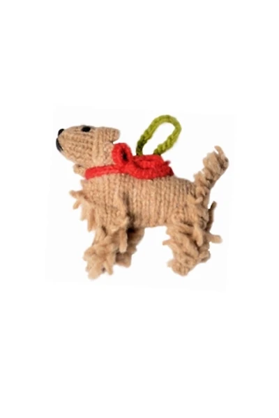 Chilly Dog Cocker Spaniel Wool Dog Ornament