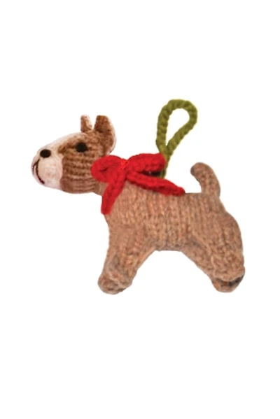 Chilly Dog Pitbull Wool Ornament