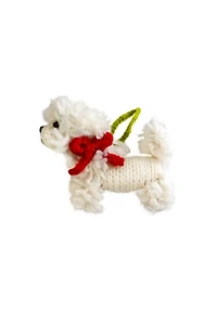 Chilly Dog Bichon Frise Wool Ornament