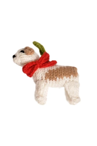 Chilly Dog  Bulldog Wool Dog Ornament