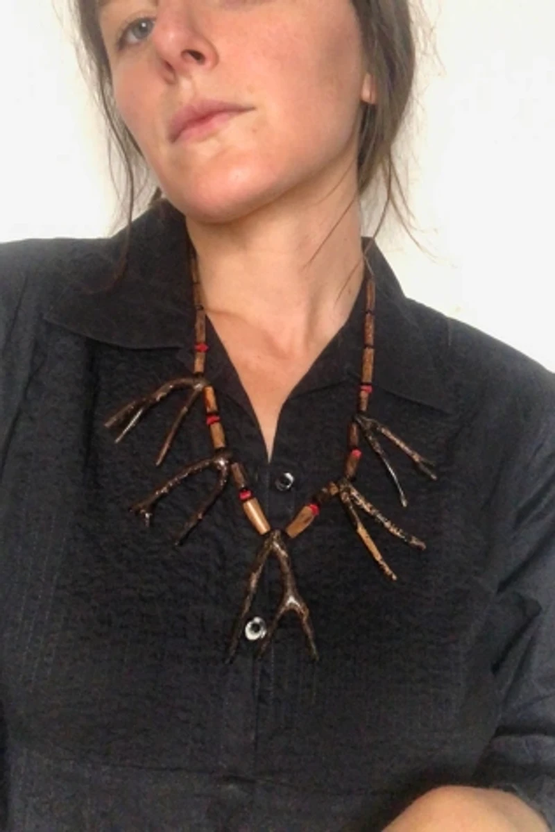 1970s Natural Statement Necklace Selected by Cherry