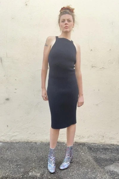 Alaia Black Bodycon Dress Selected by The Curatorial Dept.