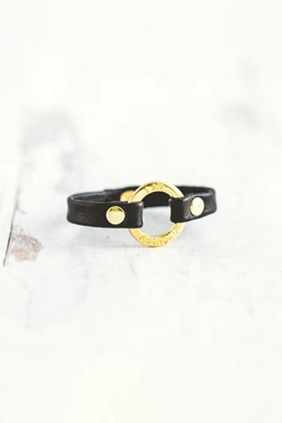 Giving Bracelets Gold I Am Abundant Mantra Bracelet