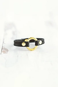 Giving Bracelets Gold I Am Abundant Mantra Bracelet