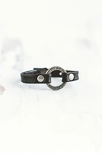 Giving Bracelets Antique Silver I Am Abundant Mantra Bracelet