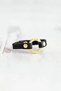 Giving Bracelets Gold I Am Grateful Mantra Bracelet