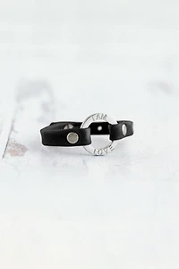 Giving Bracelets Brushed Silver I Am Love Mantra Bracelet