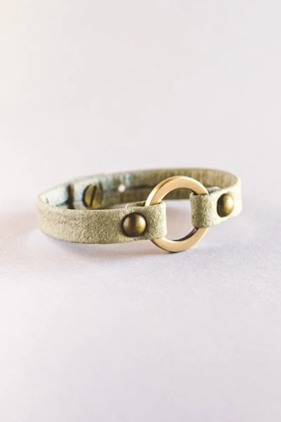 Giving Bracelets Antique Brass One Love Vegan Bracelet