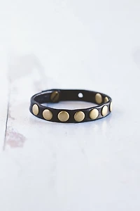 Giving Bracelets Antique Brass Tribe Leather Bracelet