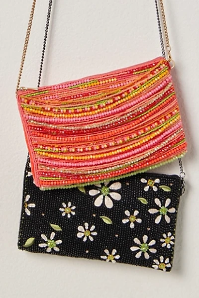 Mary Frances Beaded Crossbody Phone Bag