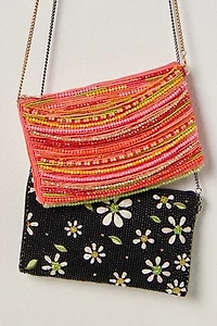 Mary Frances Beaded Crossbody Phone Bag