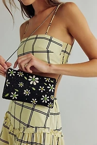 Mary Frances Beaded Crossbody Phone Bag