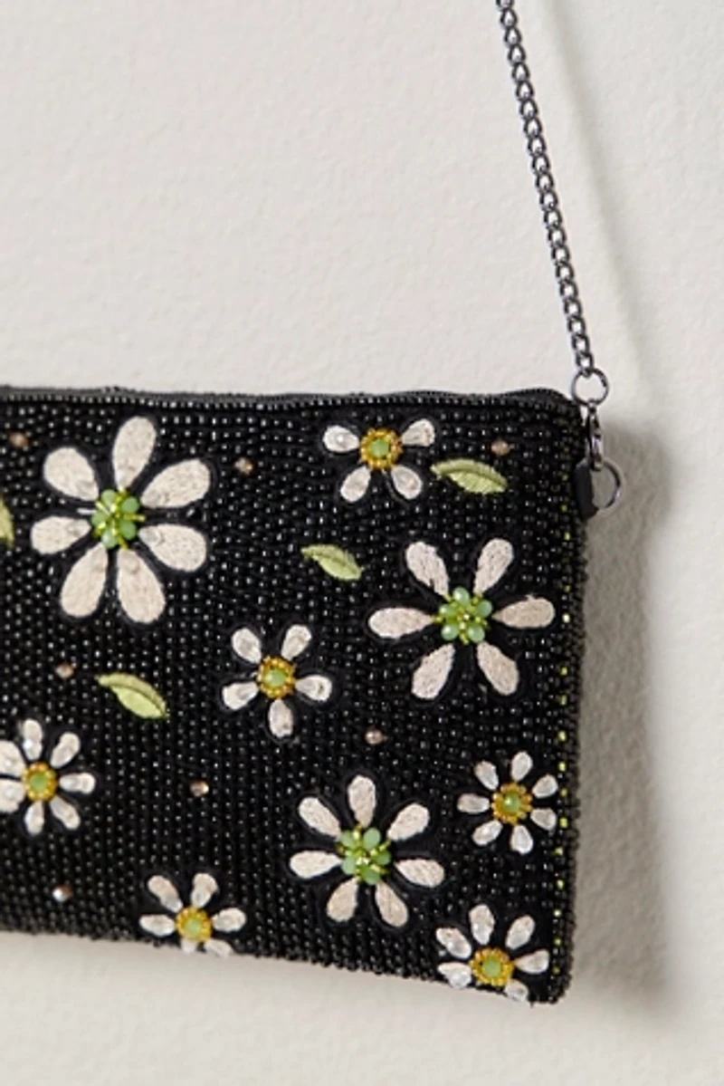 Mary Frances Beaded Crossbody Phone Bag