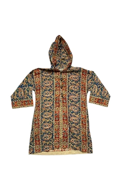Vintage 1970s Hooded Cotton Tunic Selected by SharpLilTeeth