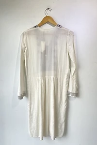 Hartford White Embroidered Dress Selected by The Curatorial Dept.