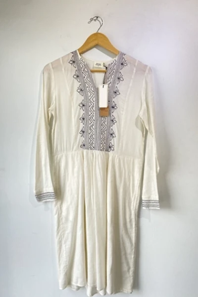Hartford White Embroidered Dress Selected by The Curatorial Dept.