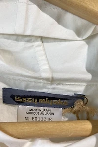 Issey Miyake White Loose Neck Top Selected by The Curatorial Dept.
