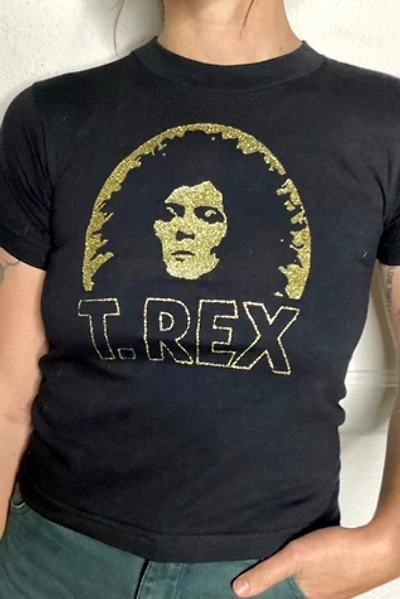 Y2K Deadstock Glitter T-Rex Tee Selected by Cherry