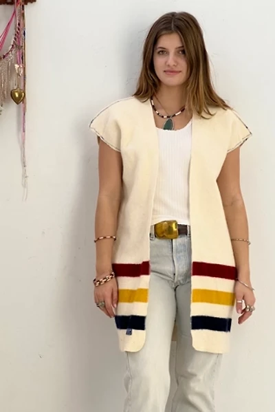 Anna Corinna Wool Hudson Bay Blanket Jacket