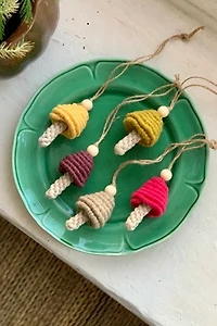 Macramé by Monday Mushroom Car Charms