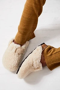 Birkenstock Boston Big Buckle Teddy Shearling Clogs