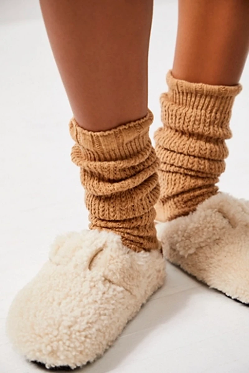Birkenstock Boston Big Buckle Teddy Shearling Clogs
