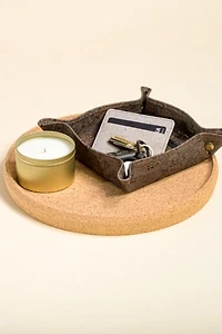 Tiradia Modern Round Cork Tray