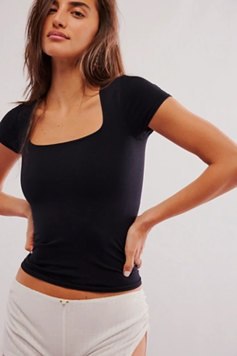 Clean Lines Sunfade Baby Tee