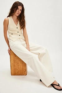 Levi's Ribcage Wide-Leg Jeans