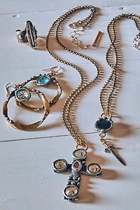 Mikal Winn Cross Necklace