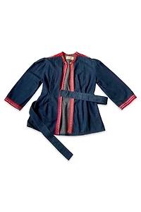 70’s Embellished Denim Wrap Jacket Selected by MARMALADE
