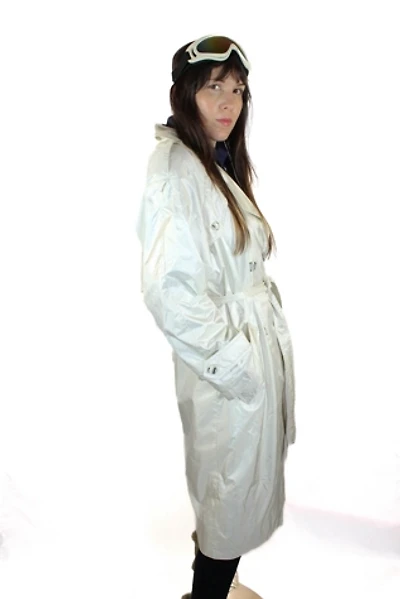 Alpine Slopes Trench Coat Selected By Moons + Junes Vintage
