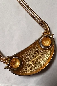 Abstract Mixed Metal Necklace Selected by Cherry