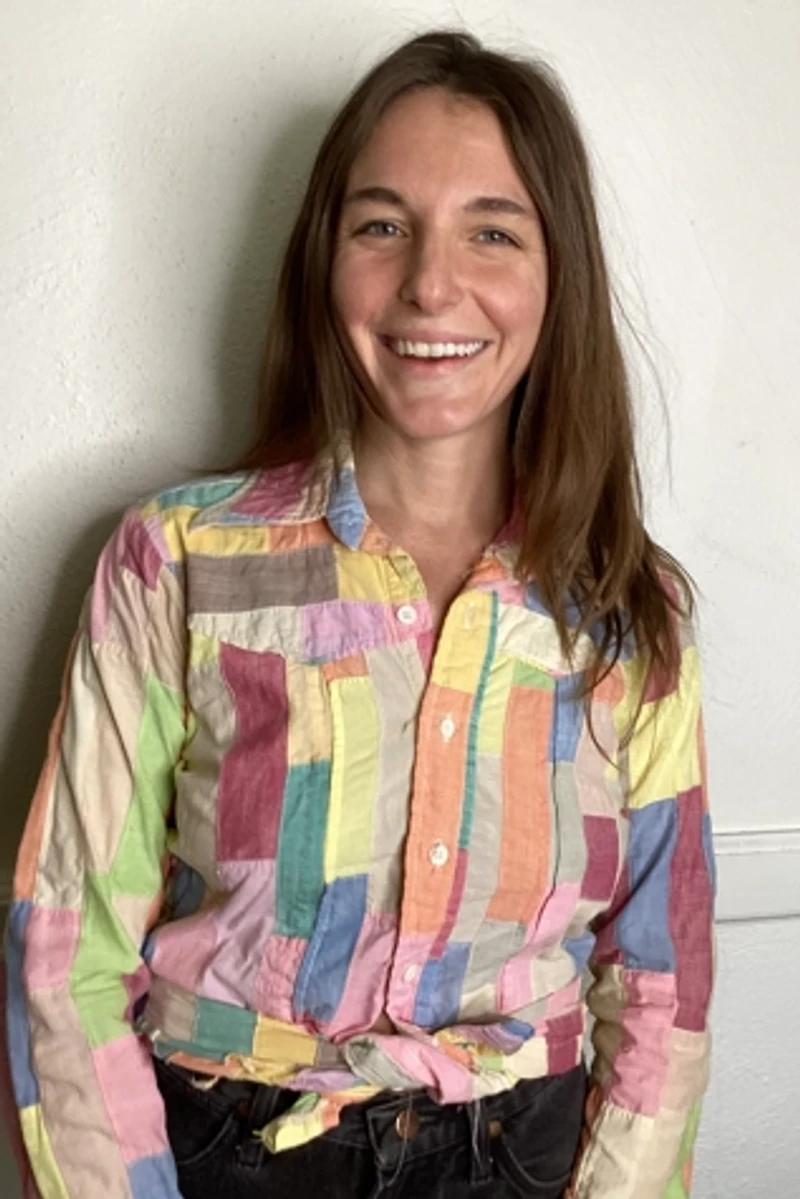 1970s Patchwork Madras Cotton Western Shirt Selected by Cherry
