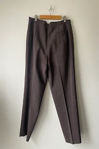 Jil Sander Brown Two Piece Pants Suit Selected by The Curatorial Dept.