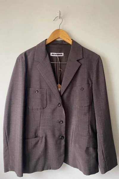 Jil Sander Brown Two Piece Pants Suit Selected by The Curatorial Dept.