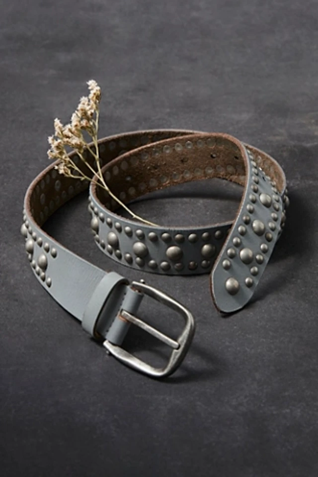 We the Free Sola Stud Belt in Saddle S/M We The Free Sola Stud Belt | Free People main image 4