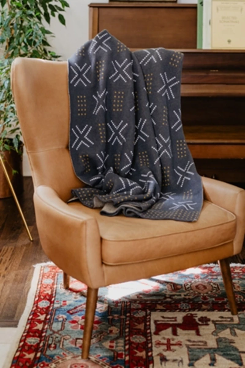Seek & Swoon Birifini Throw Blanket