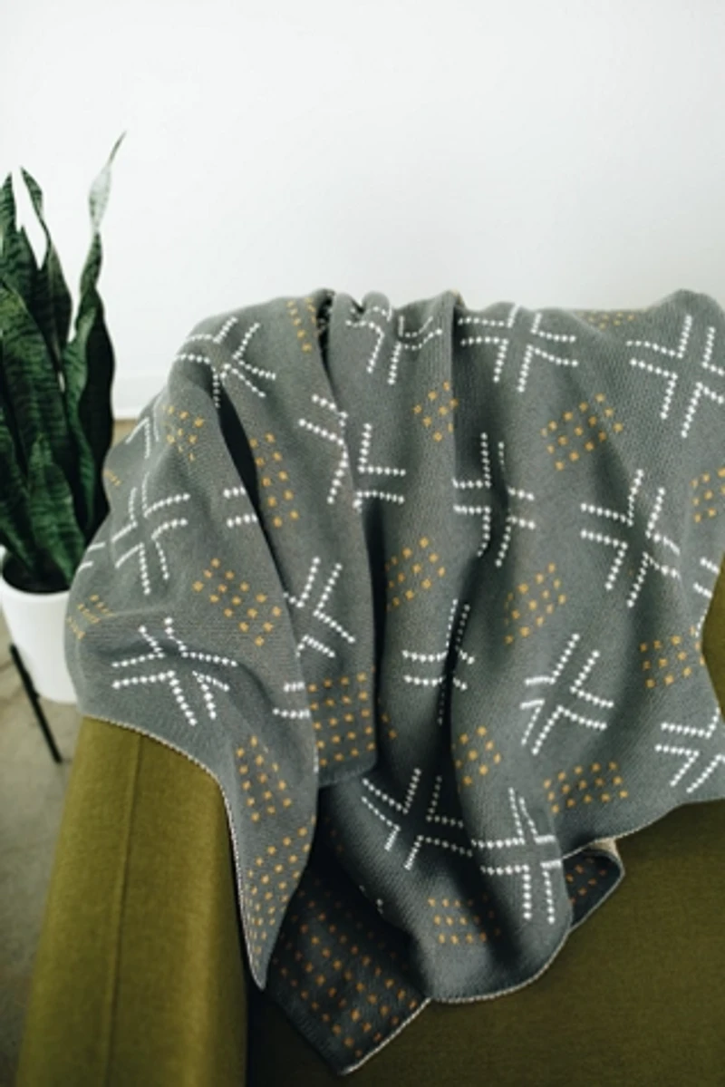 Seek & Swoon Birifini Throw Blanket