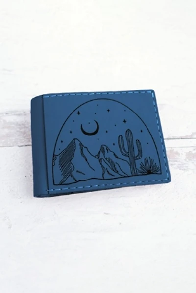 Giving Bracelets Leather Bifold Desert Wallet