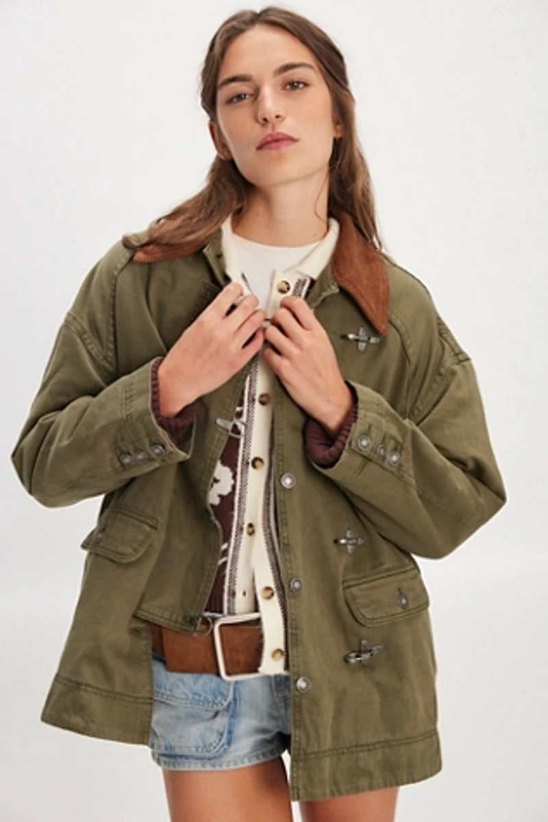 We The Free Denim Barn Coat