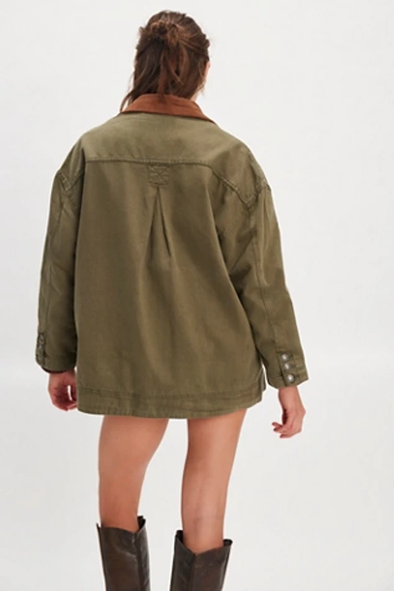 We The Free Denim Barn Coat