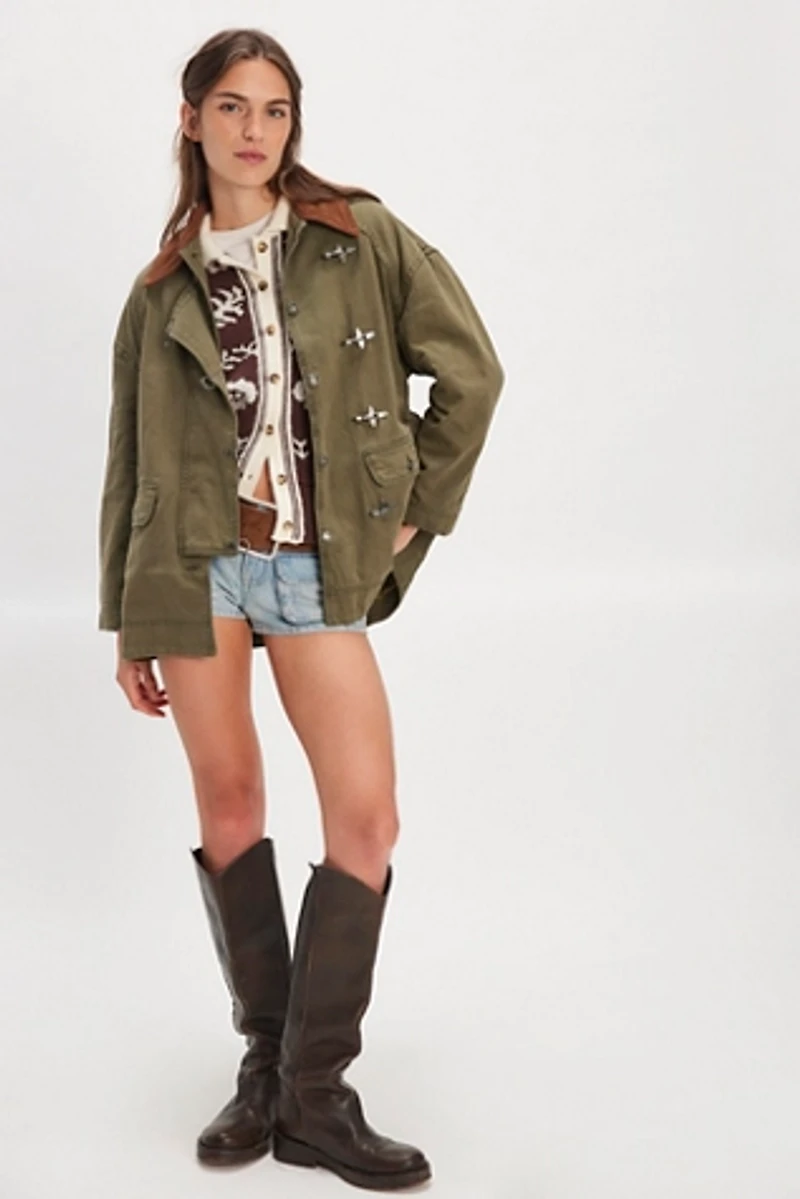 We The Free Denim Barn Coat