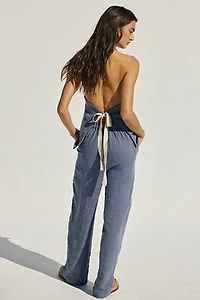 Take Me To Paris Low-Back Set