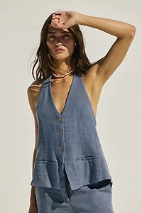 Take Me To Paris Low-Back Set