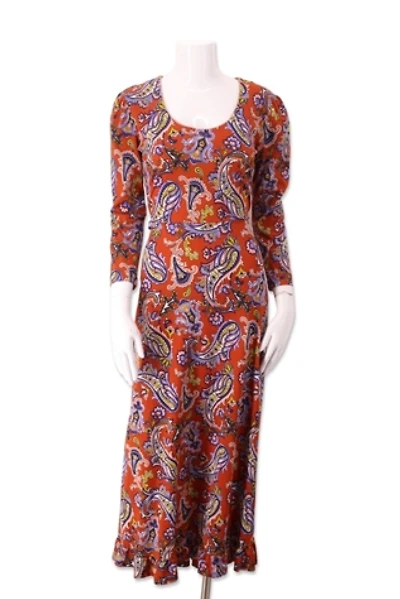 1970s Paisley Prairie Dress Selected By Ritual Vintage
